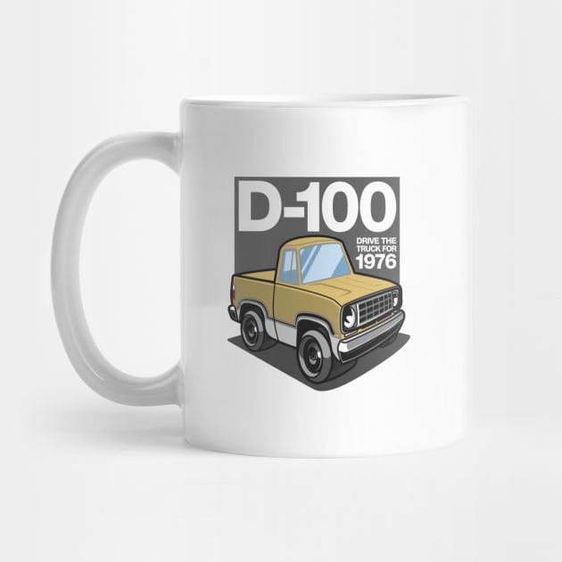 D100 - 1976 White Base (Yellow) by jepegdesign